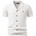 GANT® Elliot Stickad Kortärmad Skjorta