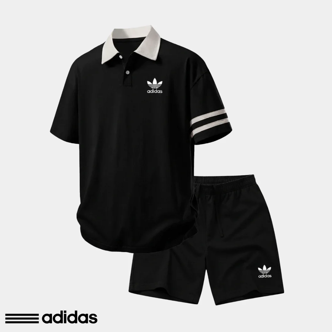 AD™ Premium Bomulls Polo & Shortset
